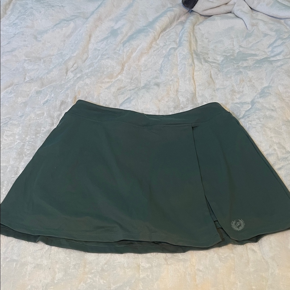 Victoria's Secret Dark Green Mini Skirt